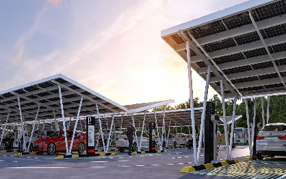 天大新能源办公楼+车棚800KW光伏项目